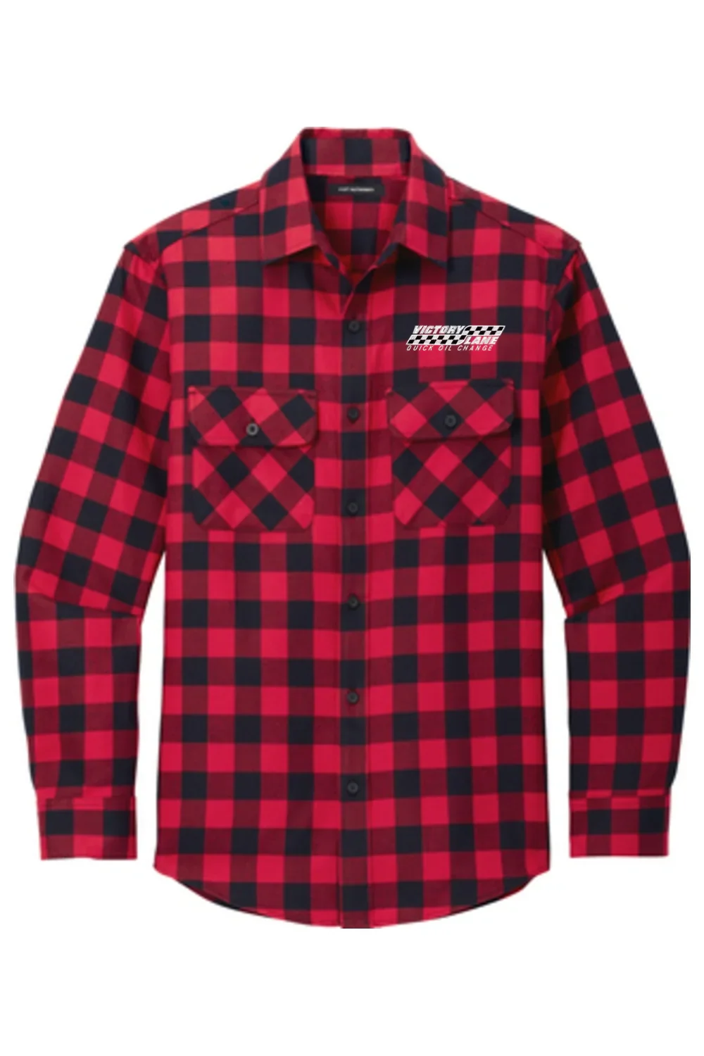 Men's Plaid Flannel Shirt - Image 3