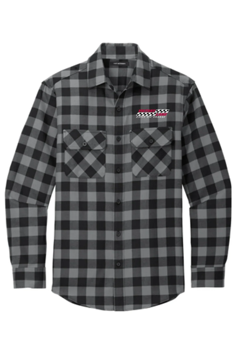 Men's Plaid Flannel Shirt - Image 6