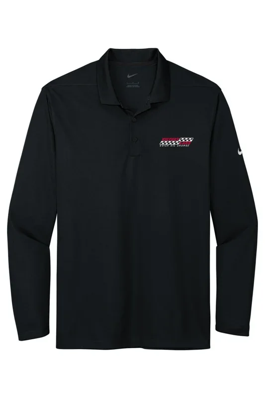 Men's Nike Dri-FIT Long Sleeve Polo - Image 4